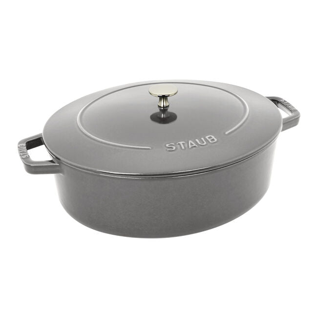 Staub Wide Oval Dutch Oven, 6.25 qt