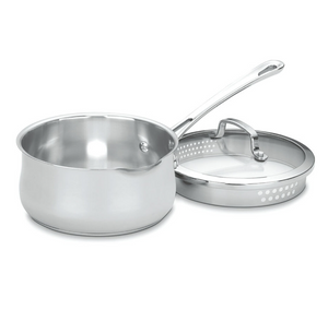 Cuisinart Contour Pour Stainless Saucepan, 2 Qt