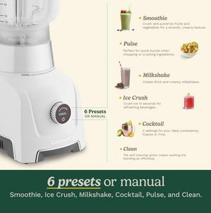Cuisinart Hurricane® Glass Jar Blender, 48 oz