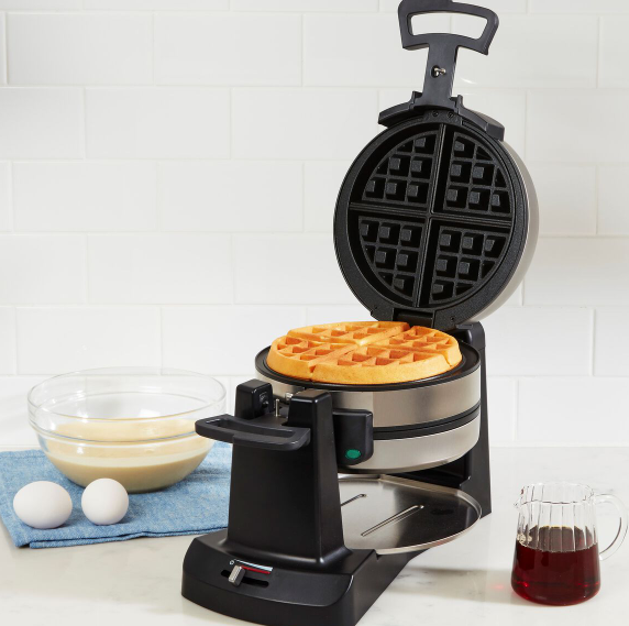 Cuisinart Double Flip Round Belgian Waffle Maker
