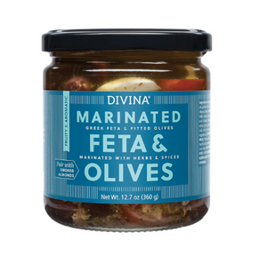 Divina Marinated Feta & Greek Olives, 5.6 oz