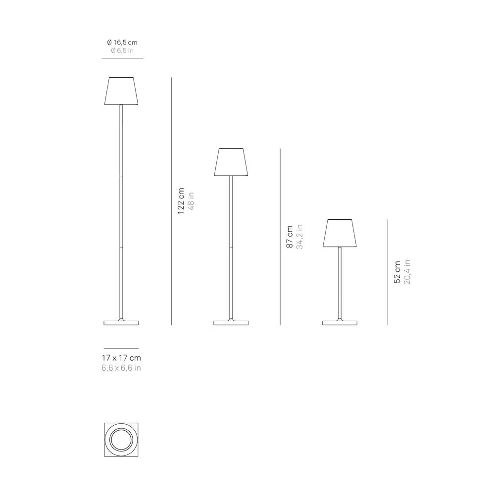 Poldina Pro L Floor Table Lamp