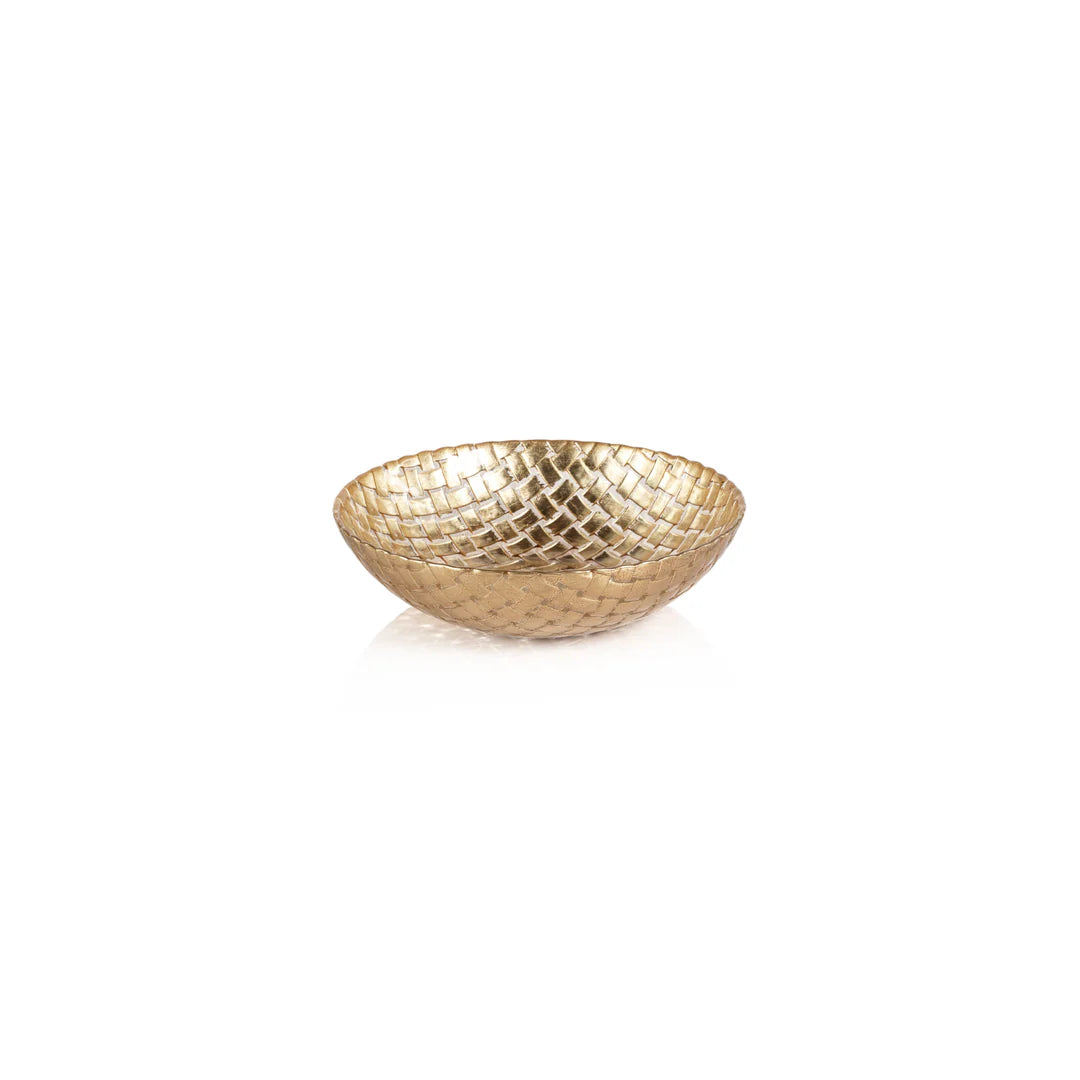 Braided Glass Bowl, 4.25"