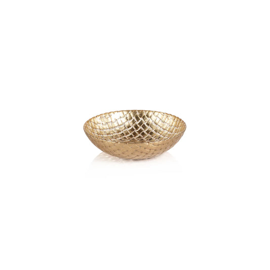 Braided Glass Bowl, 4.25"