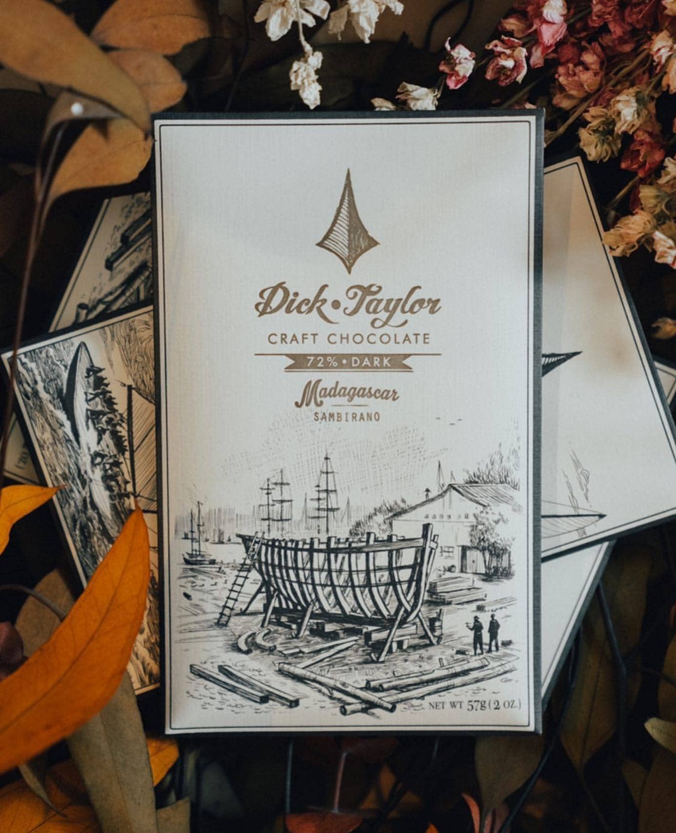 Dick Taylor Craft Chocolate 72% Madagascar, Sambirano Dark Chocolate