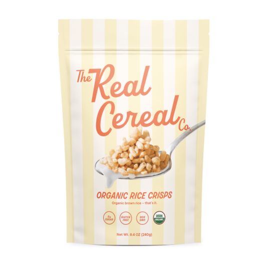 The Real Cereal Company Organic Rice Crisps