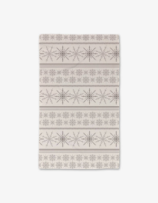 Geometry - Holiday Sweater Luxe Hand Towel