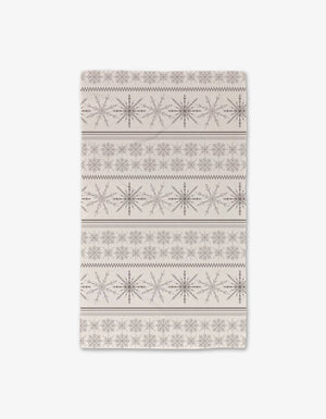 Geometry - Holiday Sweater Luxe Hand Towel