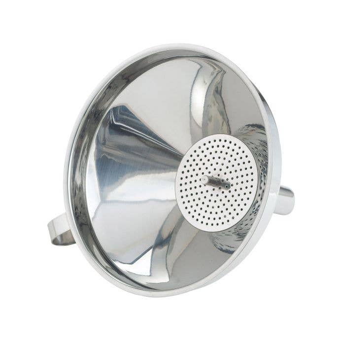 Kitchen Funnel With Strainer, 4in