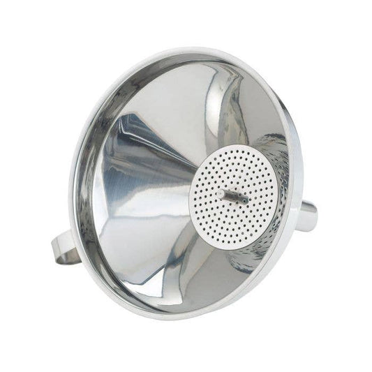 Kitchen Funnel With Strainer, 4in