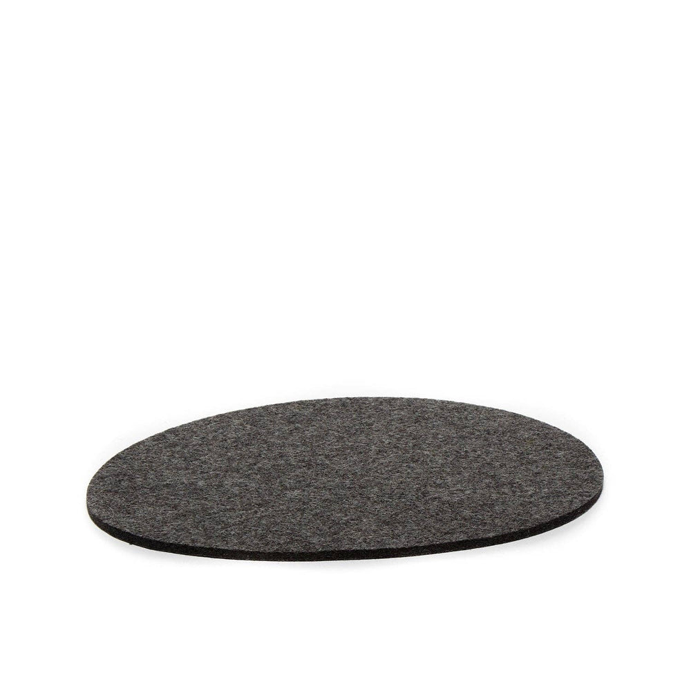 Graf Lantz - Medium Stone Merino Wool Felt Trivet: Charcoal