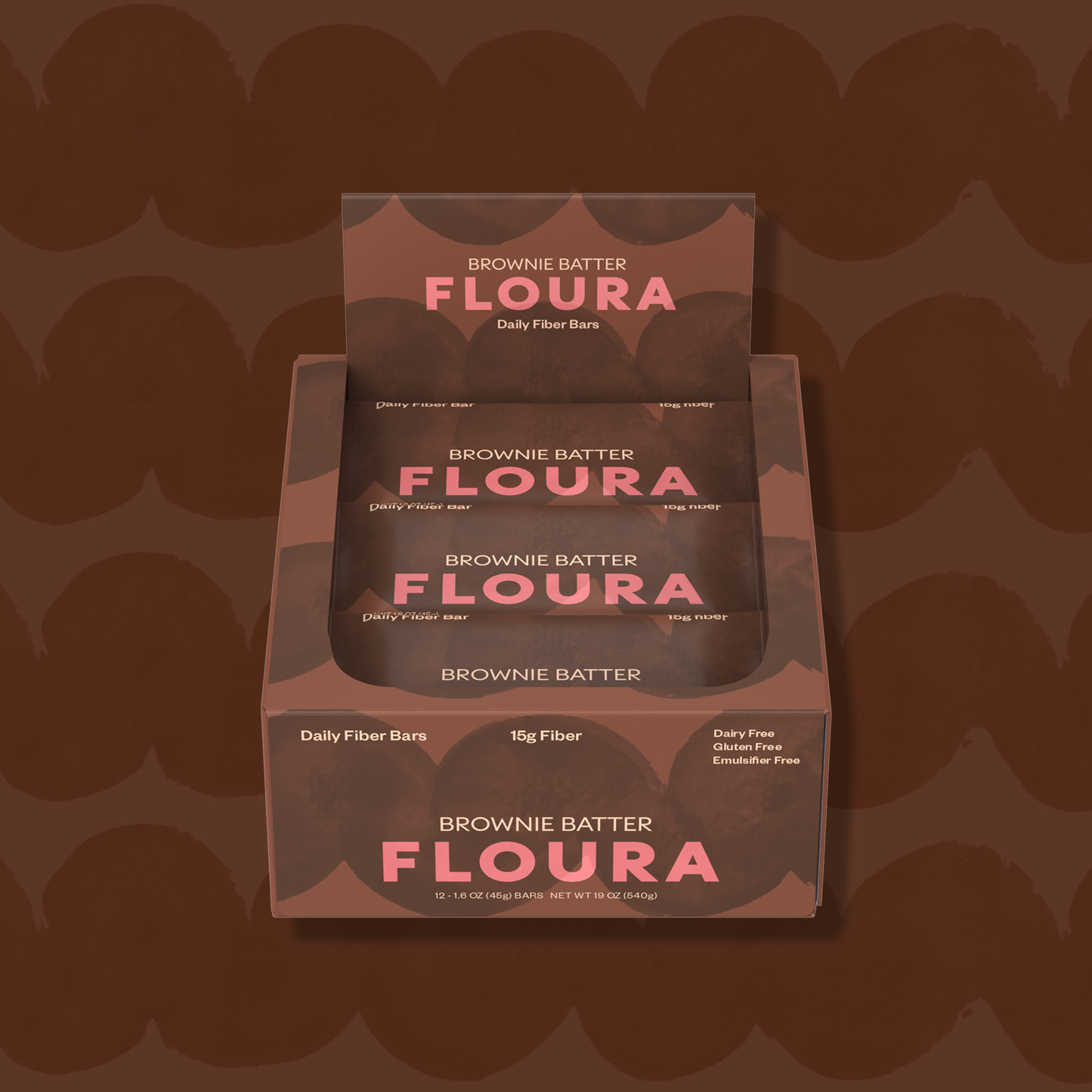 Floura & Co Brownie Batter Fiber Snack Bar