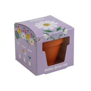Buzzy Seeds Mini Grow Pot Grow Kit, Daisy