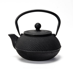 Urban Tokyo Black Hobnail Design Cast Iron Tea Pot
