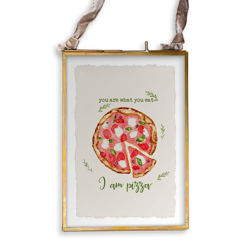 I Am Pizza Dishtowel