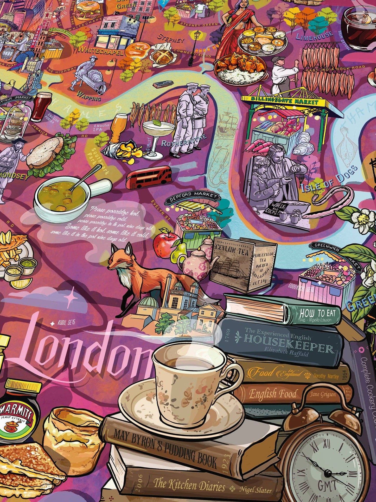Water & Wines - Gourmet Puzzle - London