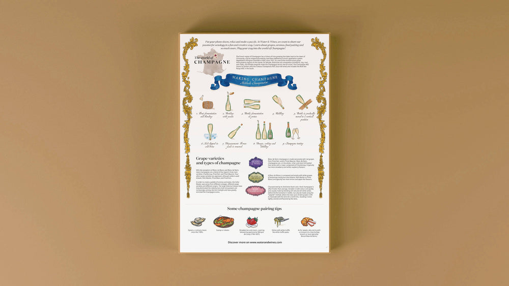 Water & Wines - Wine Puzzle - Champagne