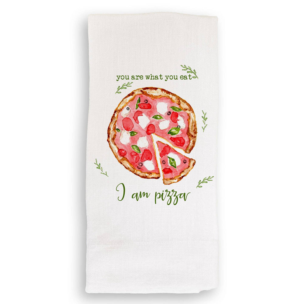 I Am Pizza Dishtowel