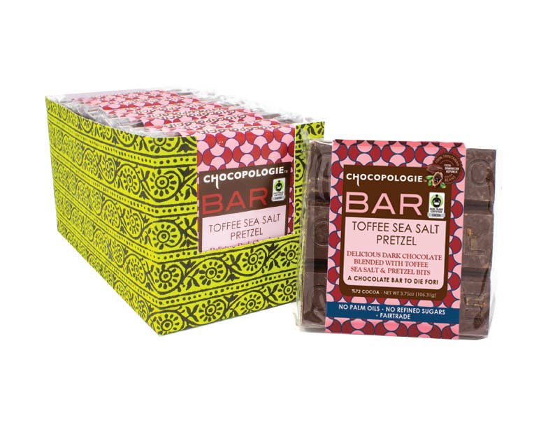 Knipschildt Chocolatier Toffee Sea Salt Pretzel Bar