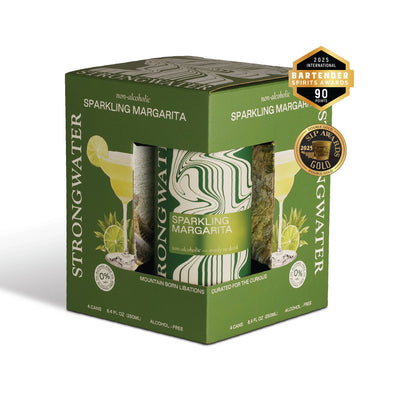 Strongwater Sparkling NA Margarita Mocktail, Single