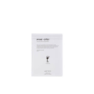 Graf Lantz - Wine-Ote's Merino Wool Felt Wine Marker Note Card