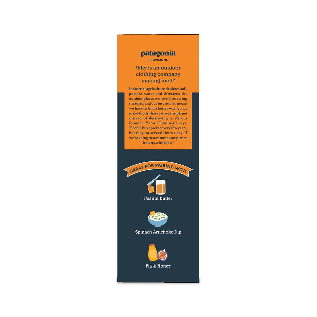Patagonia Provisions Organic Toasted Cheeze Crackers, 4.4 oz