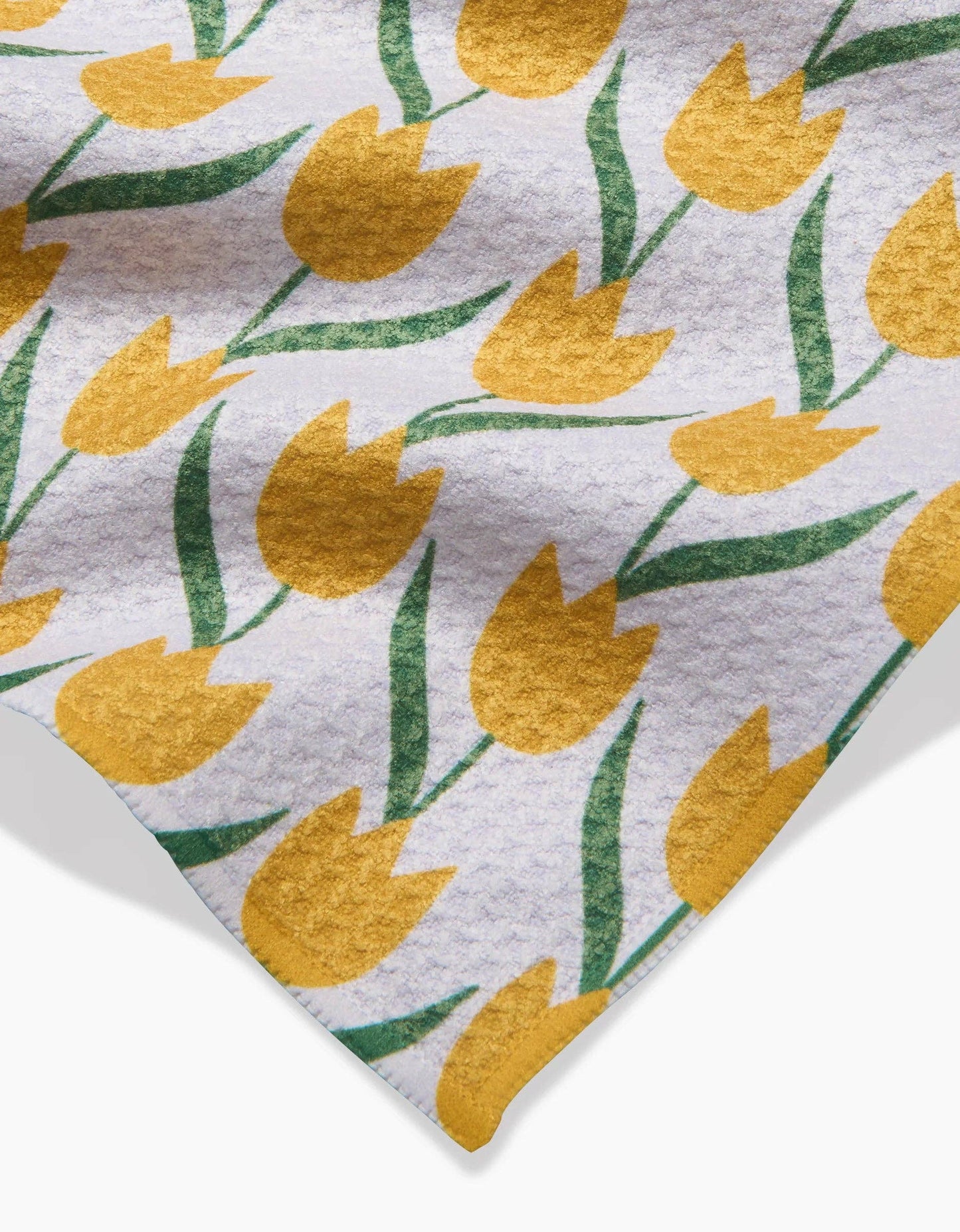 Geometry - Spring Tulip Flowers Dishcloth Set