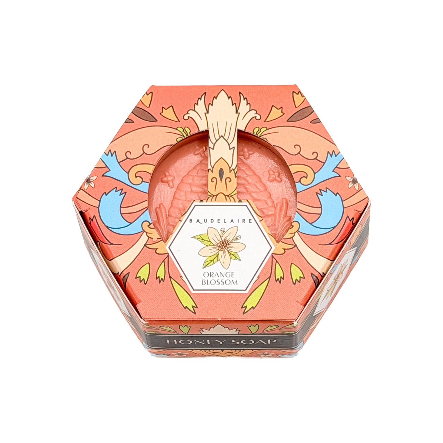 Baudelaire Orange Blossom Honey Soap, 3.5oz