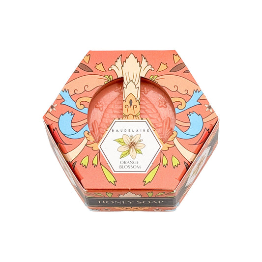 Baudelaire Orange Blossom Honey Soap, 3.5oz
