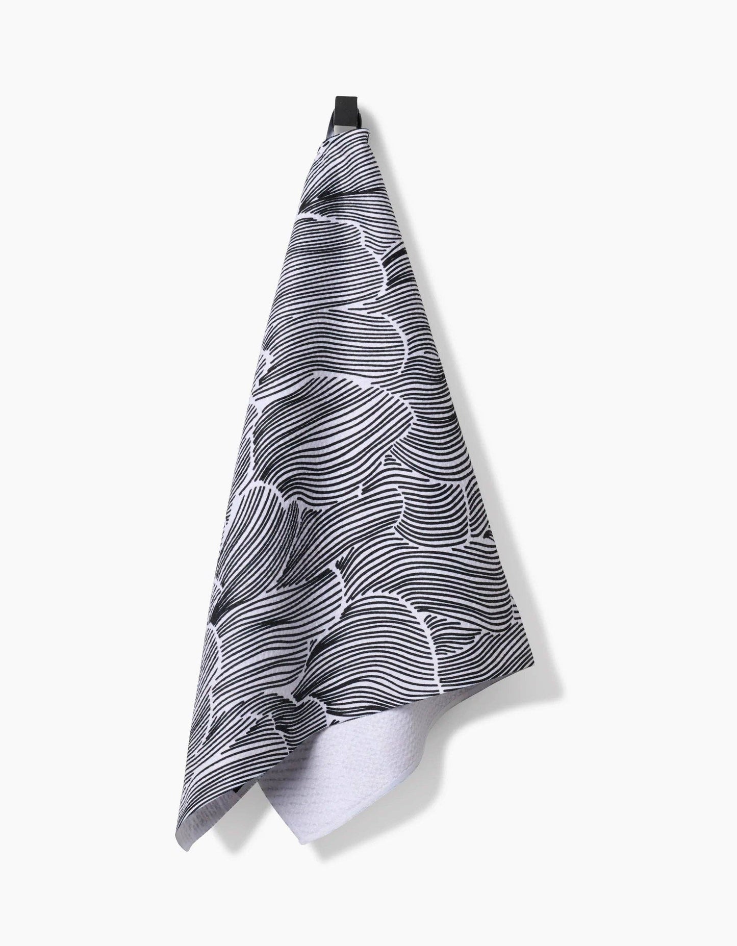 Geometry - Posh Petals Fresh Linen Tea Towel