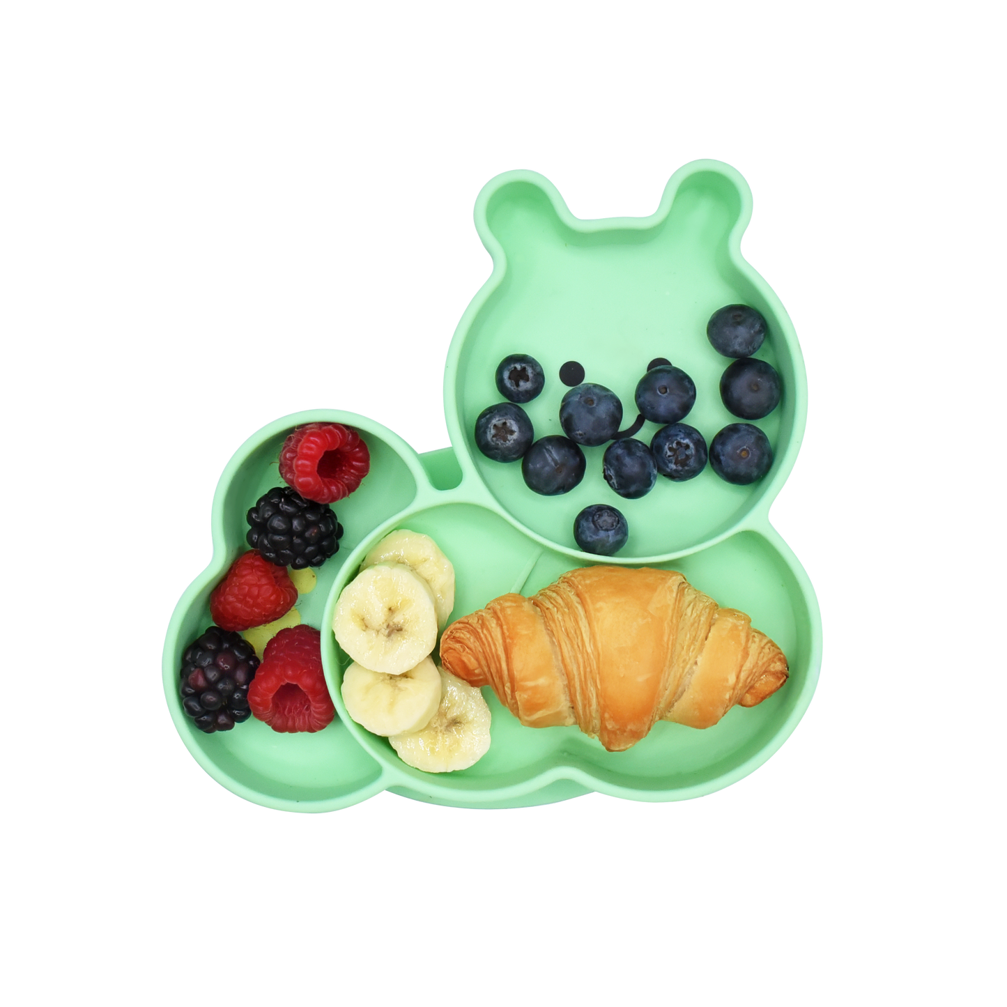 melii Divided Silicone Suction Plate
