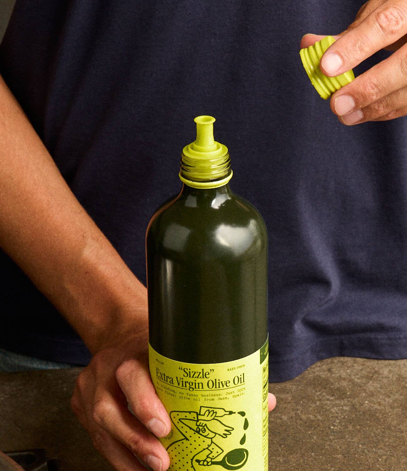 Graza "Sizzle" Glass Extra Virgin Olive Oil