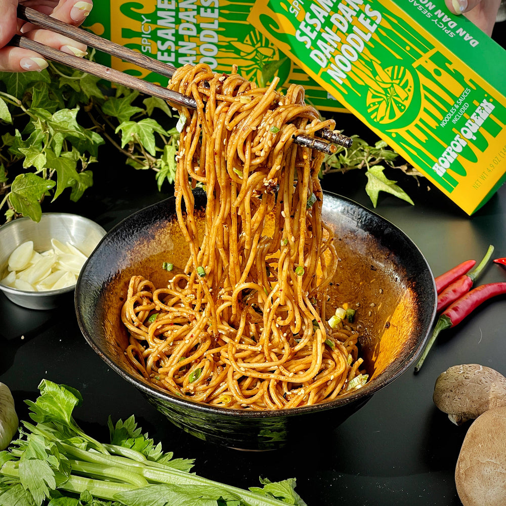 Hotpot Queen Spicy Sesame Dan Dan Noodles, 4.9 oz