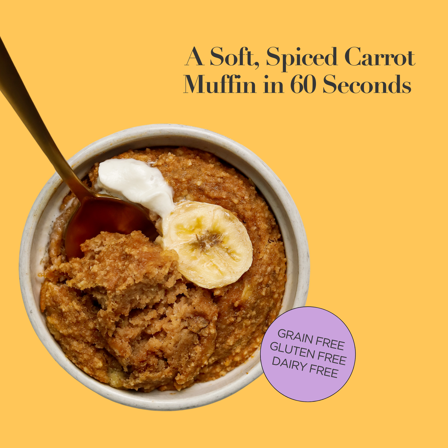 Stellar Eats Instant Treat - Banana Bread In A Cup