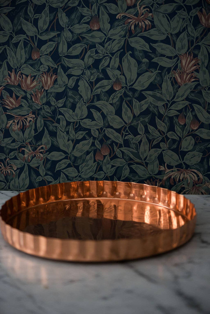 Galley and Fen - Copper Embossed Serving Tray