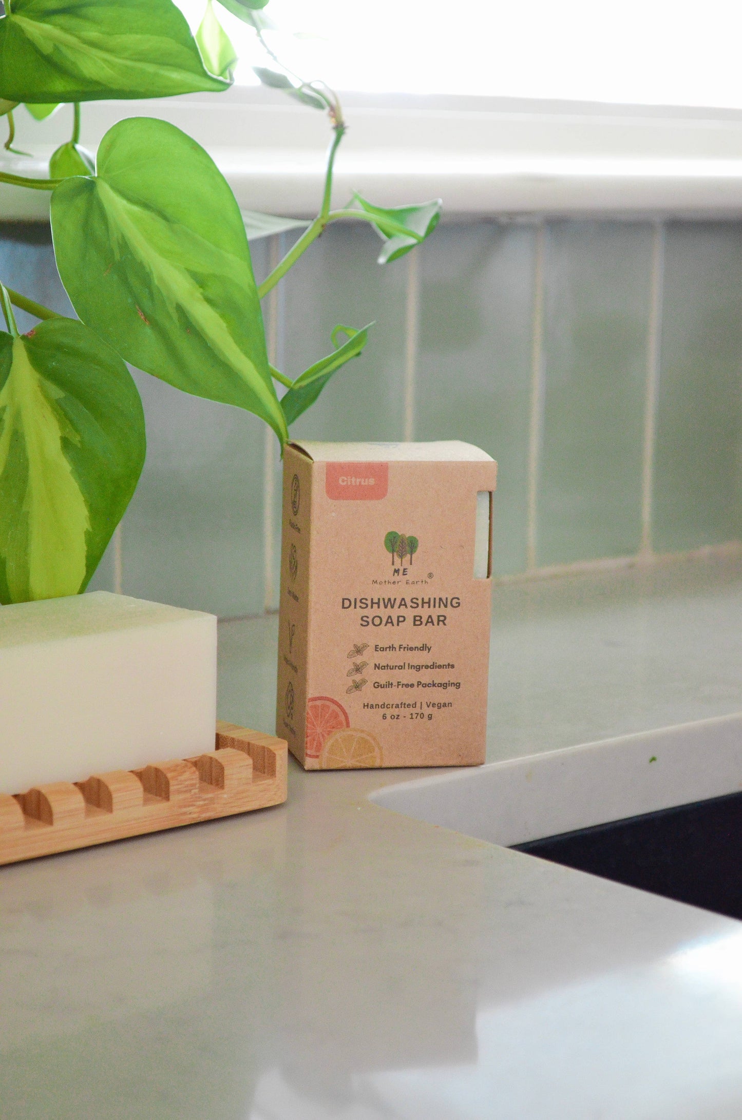 Me Mother Earth Zero Waste Dishwashing Soap Bars