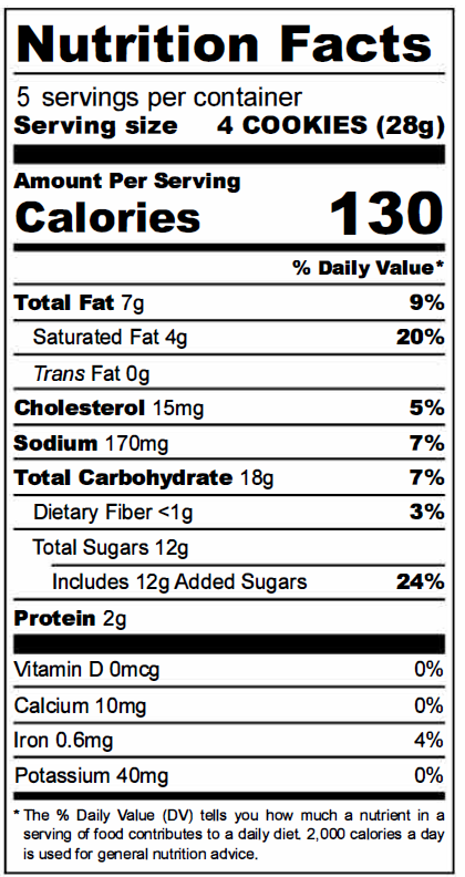 Fancypants Baking S'mores Cookies, 5oz