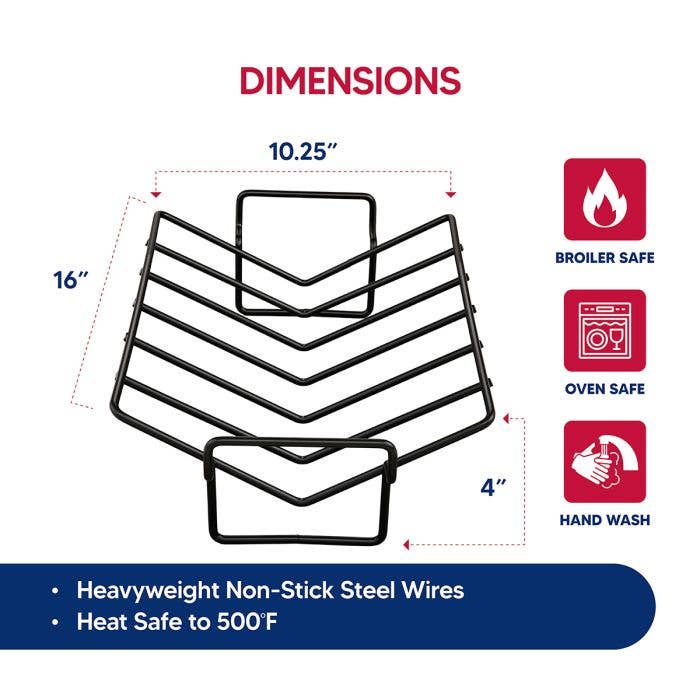 Non-Stick Pro V Wire Roasting Rack