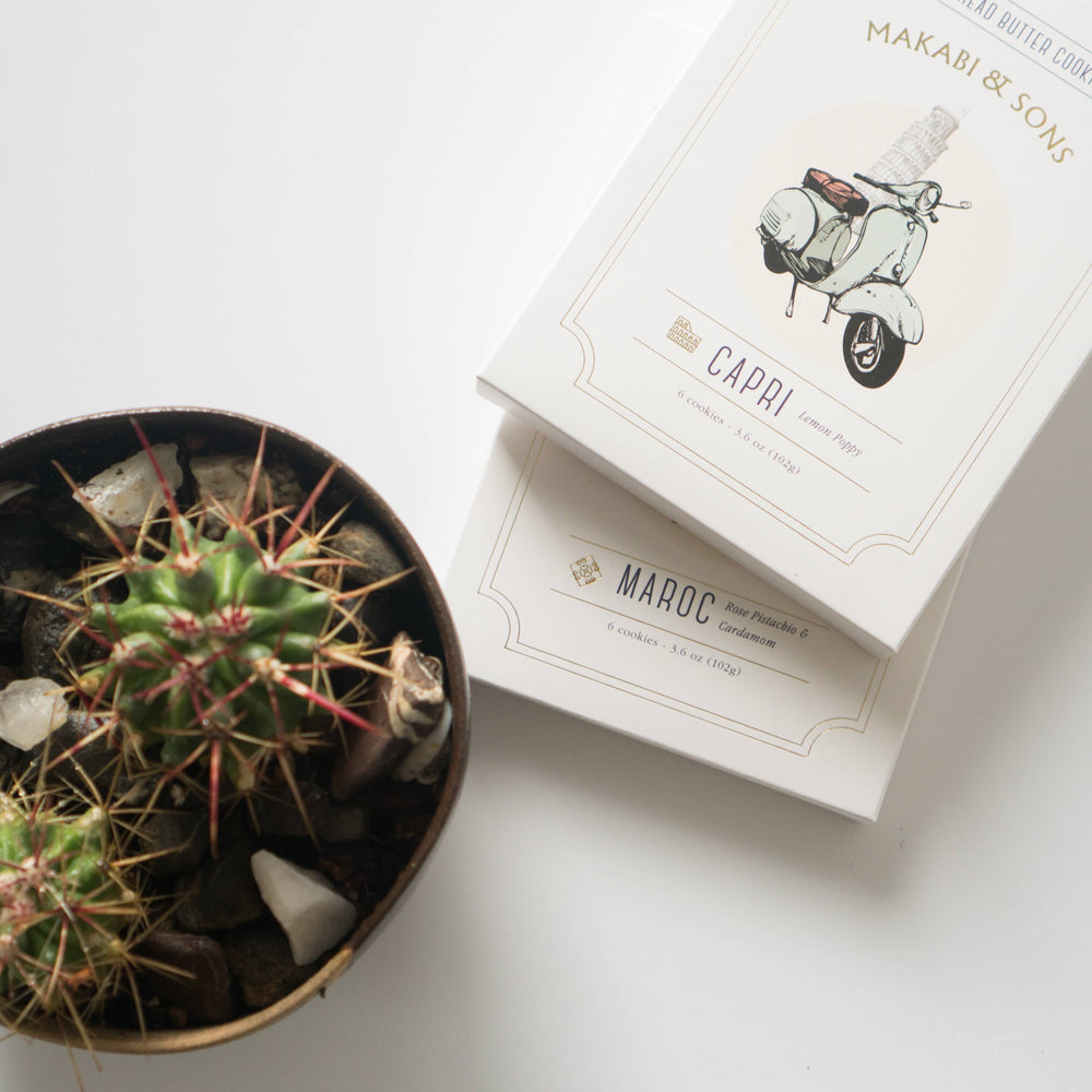 Makabi & Sons - Lemon Poppy Cookies - Capri