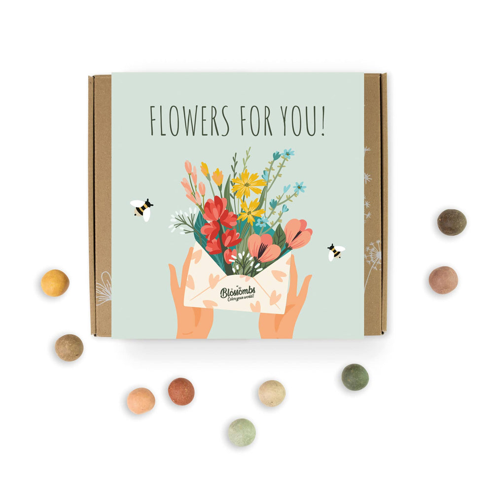 Blossombs Medium Box, Flowers For You, 9 Blossombs