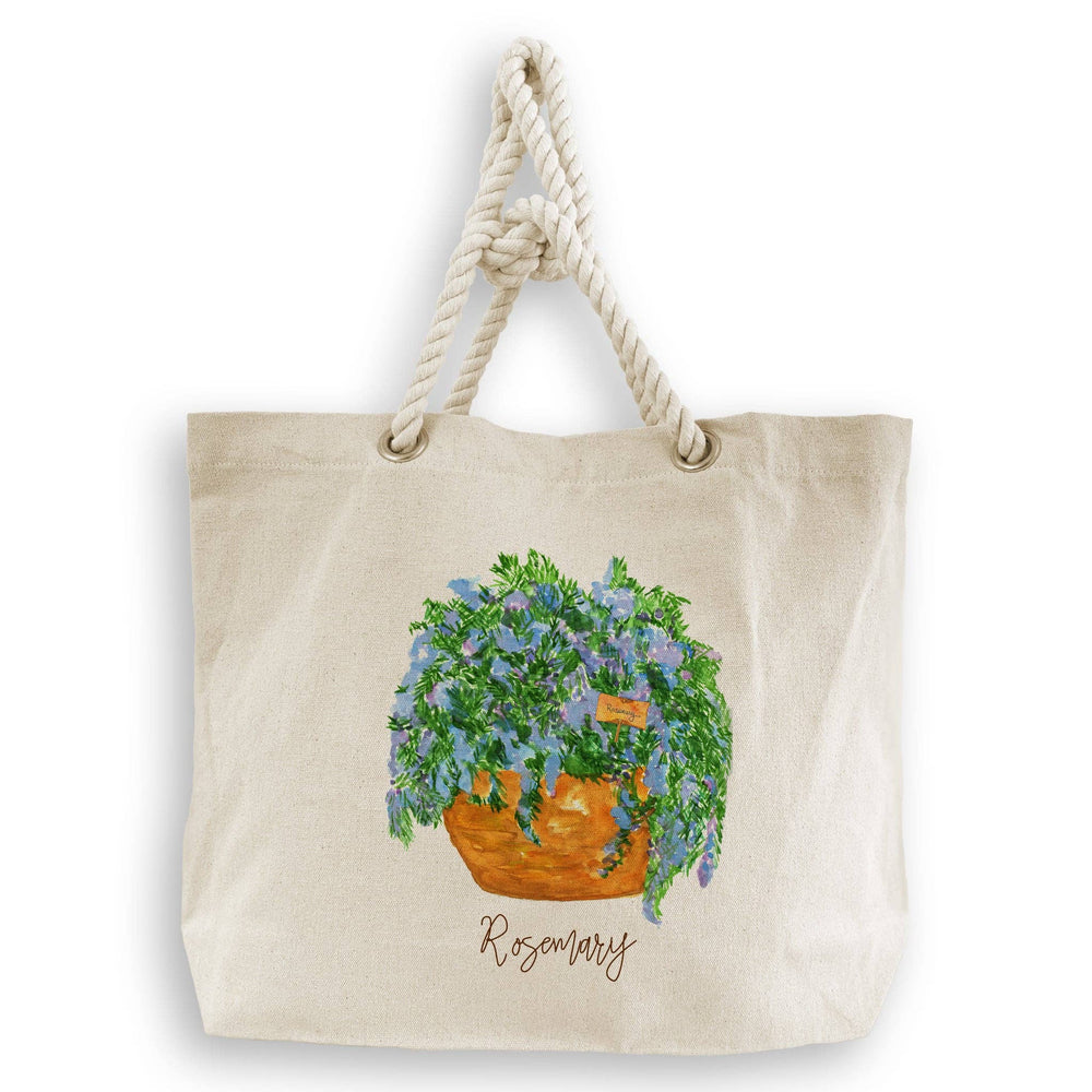 Flowering Rosemary Dishtowel