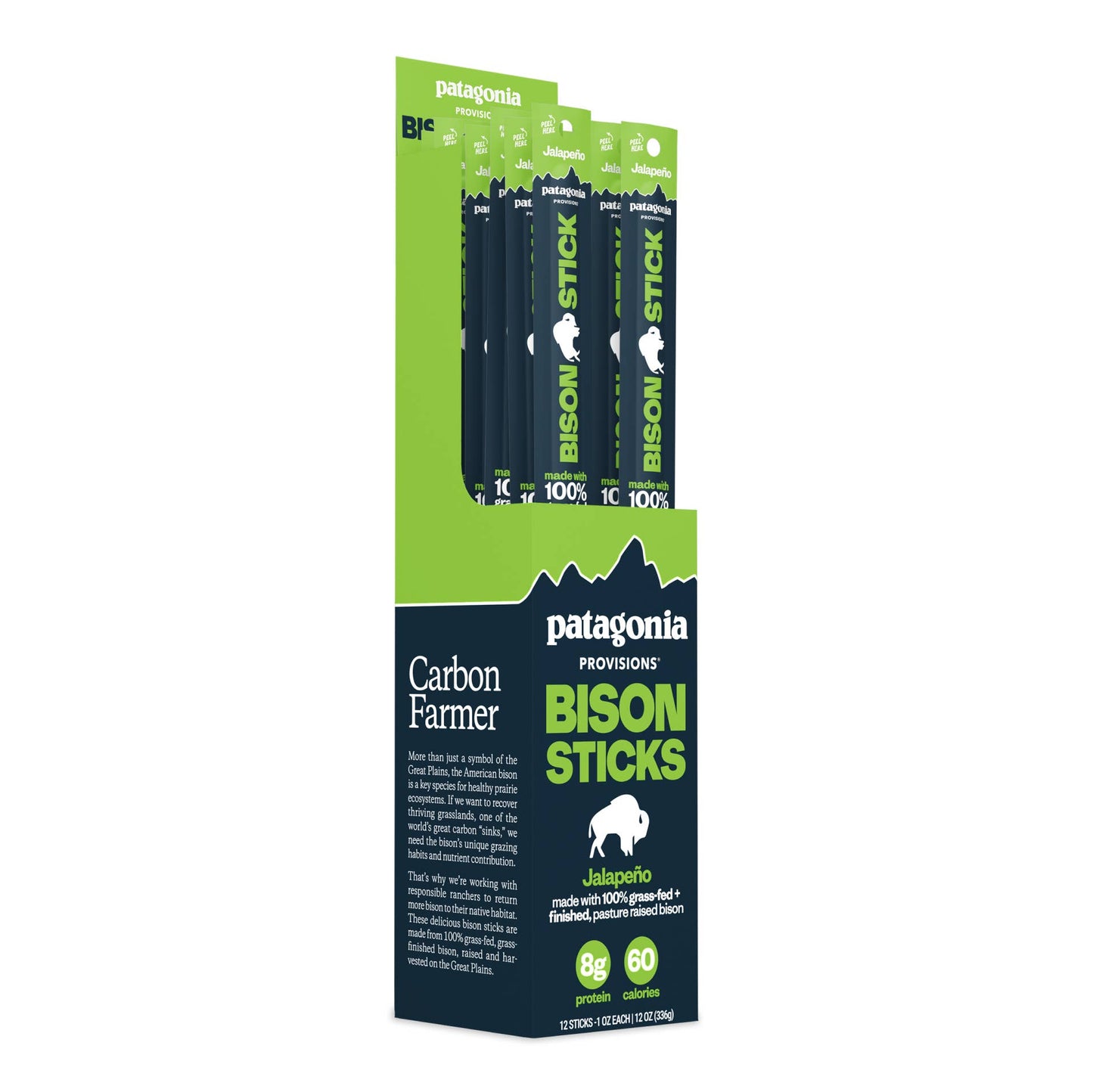 Patagonia Provisions Bison Sticks - Jalapeño
