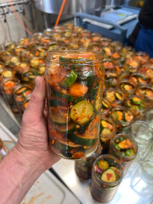 Pacific Pickle Works - Kimchi meets Pickle - Seoul Satisfying Thick Pickle Chips