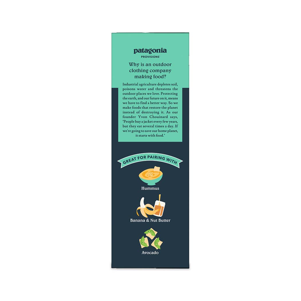 Patagonia Provisions Organic Sourdough Sea Salt Crackers, 4.4 oz