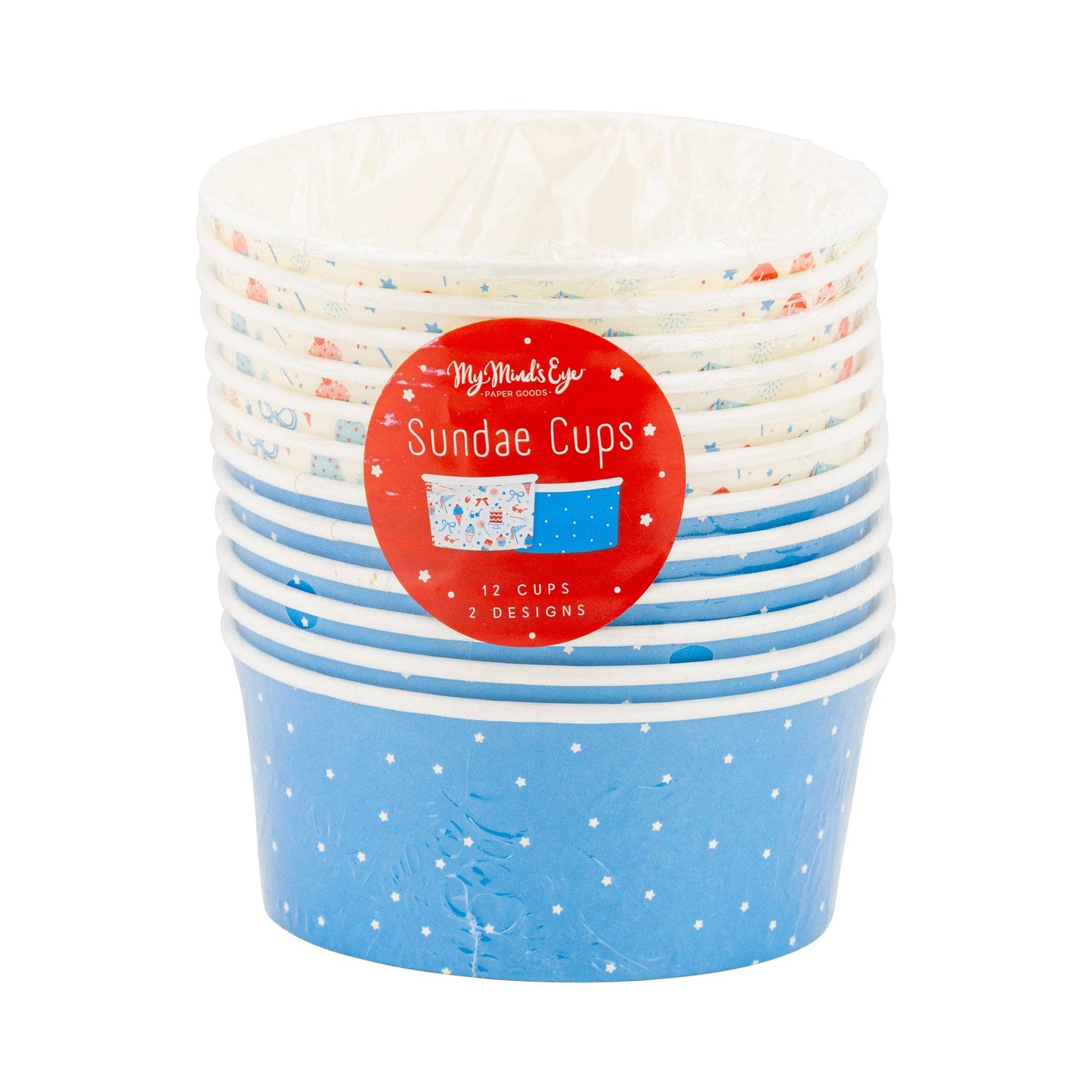 Summer Icons Ice Cream Cups, 12ct