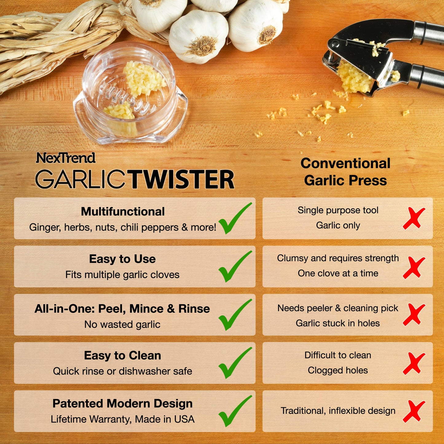 Garlic Twister