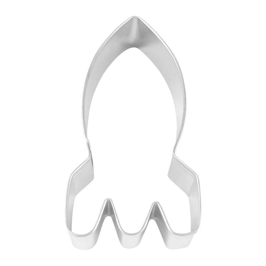 Rocket Cookie Cutter, 4”