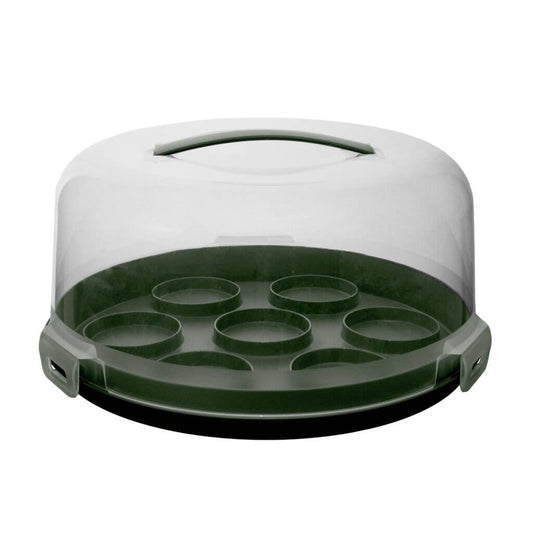Cake/Cupcake Carrier Forest, Green