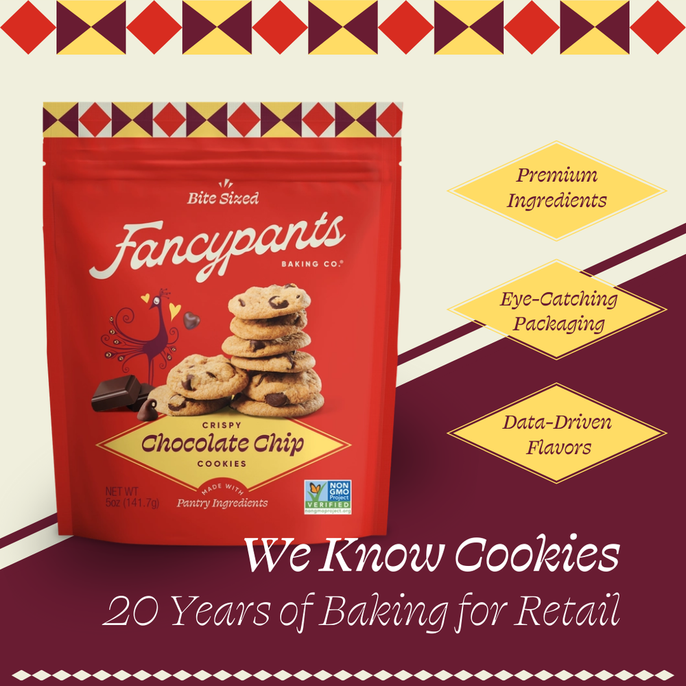 Fancypants Baking Chocolate Chip Cookies, 5oz