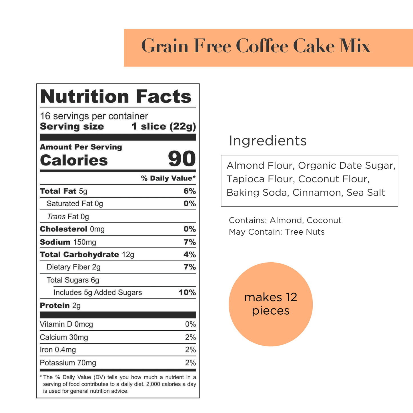 Stellar Eats Coffee Cake Mix